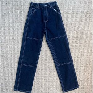 Brandy Melville Jeans l  John Galt 90 straight leg high rise Cargo Jeans